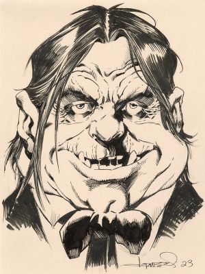 Aaron Lopresti | COUSIN EERIE portrait | Aaron Lopresti