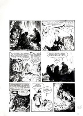 Milazzo, Ivo - 1 Original page - Ken Parker - "Silenzio Bianco" | Catawiki