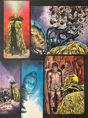 Ezquerra, Carlos - 1 Original page - Judge Dredd - Judgement Day - 1992 | Catawiki