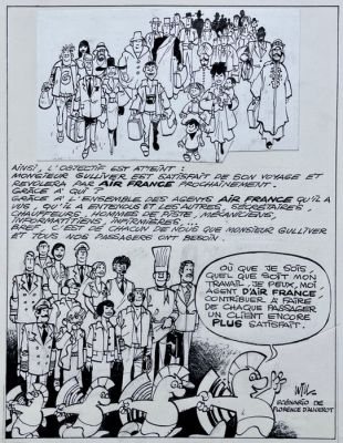 Will - 1 Original page - Le voyage de Monsieur Gulliver - 1985 | Catawiki