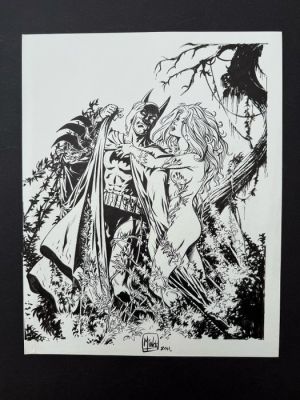 Oosterveer, Minck - 1 Original drawing - Batman und Poison Ivy - 2011 | Catawiki