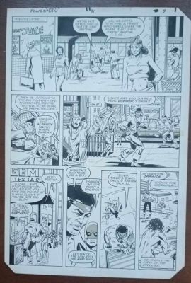 Greg LaRocque - 1 Original page - Power Man, Iron Fist - Power Man and Iron Fist #91 - 1982 | Catawiki