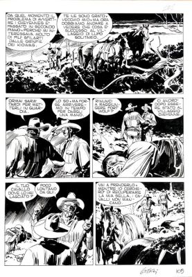 Ticci, Giovanni - 1 Original page - Tex - n. 521 | Catawiki