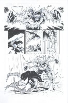 Robert Gill | Gambit: Wanted #3, Page 9 | Geoff M Art Sales