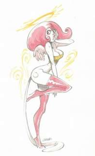 Lot 226 - Barbucci. Dessin original non nominatif Sky-Doll