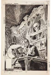 Luis Dominguez Unexpected #193 Cover Original Art