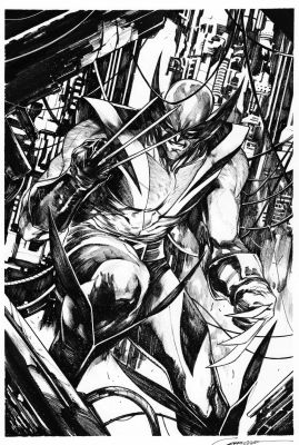 Continue Shopping | SPIDER-MAN & WOLVERINE #7 (ALESSANDRO CAPPUCCIO ORIGINAL COVER ART) | Scott’s Collectables