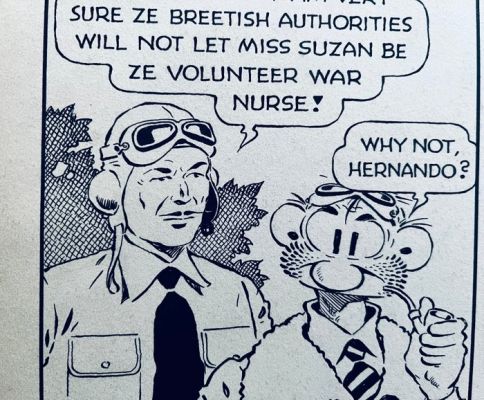 Frank Miller - 1 Original page - Barney Baxter in the Air - 1942 | Catawiki