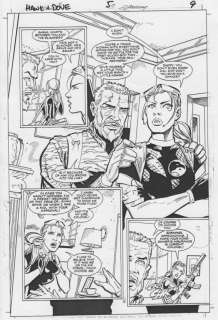 Dean Zachary - Hawk & dove #5 p. 9 h&d splashy