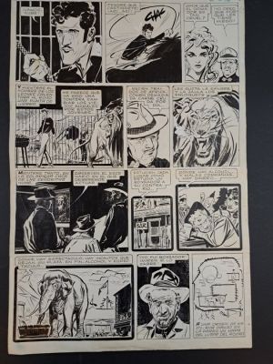 Breccia, Alberto - 1 Original page - El Cirque Tragico | Catawiki