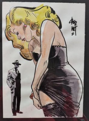 Bernet, Jordi - Original drawing - Torpedo | Catawiki