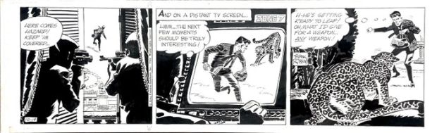 Frank Robbins - 1 Original page - Johnny Hazard - 1966 | Catawiki