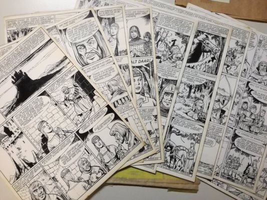 Buth - 10 Original page - De Moeraskerels - HIlde - 1962 | Catawiki