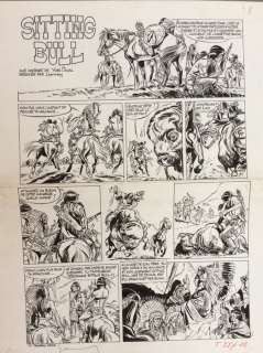 Hermann | Original Plate  - Sitting Bull  - Battle of Little Big Horn: June 1876  - (1966) | Catawiki