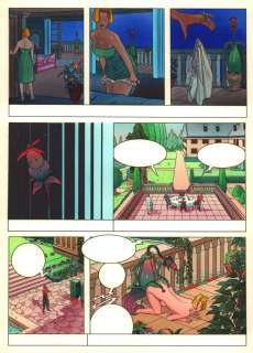 Silvio CADELO - Planche originale 8 de LA FLEUR AMOUREUSE