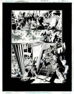 The Bat-Man: Second Knight #2 p.35 - Scarecrow & Hangman Attack! | Comic Book Art Gallery