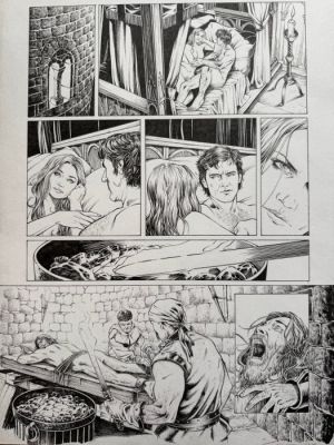 Calderon, Jaime - 1 Original page - Isabelle - La louve de France - 2014 | Catawiki