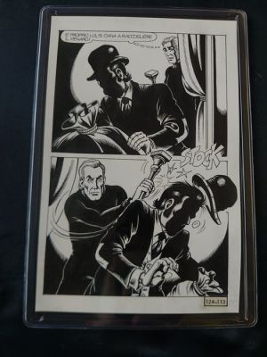 Romanini, Giovanni - 4 Original page - Alan Ford - n. 124 Un dì così