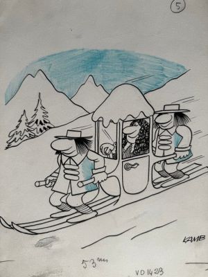 Kamb - 1 Original drawing - Divers - Au grand siècle | Catawiki