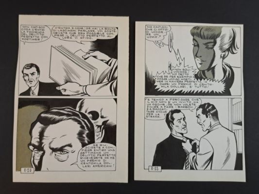 Magnus & Bunker - 2 Original page - Satanik: Delitto Perfetto - 1965 | Catawiki