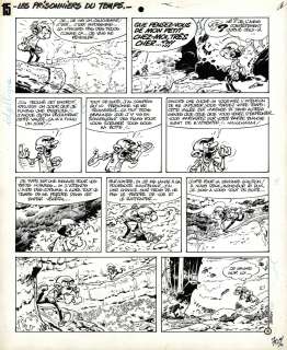 SERON Pierre  - Les petits hommes  - Planche 15 de l’album Les prisonniers du temps[...] | Vermot et Associés