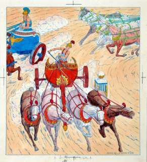 Martin, Jacques (1921-2010) | MARTIN, Jacques ALIX L’INTREPIDE. 19 MAI 1949 Bleu de coloriage pour&h | Coutau Bégarie