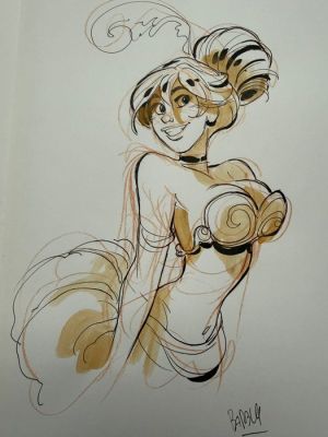 Barbucci, Alessandro - 1 Original colour drawing - Ekhö monde miroir | Catawiki