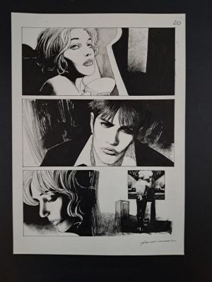 Roi, Corrado; Recchioni, Roberto - 1 Original page - Dylan Dog: Morte in Sedici Noni - 2023