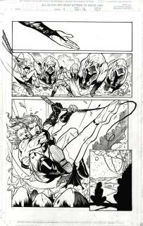 Walter McDaniel Rob Stull - Ka-Zar ‘97 #1 P 16 Semi-Splash (Shanna the She-Devil Savesâ Ka-Zarâ From Stampede!) 1997