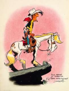 Morris Maurice de Bévère Dit (1923-2001) | LUCKY LUKE & JOLLY JUMPER | Artcurial