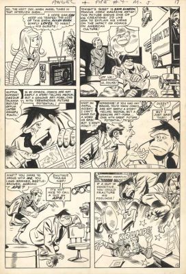 Inconnu | Planche originale n°3 - Angel and the Ape | Daniel Maghen