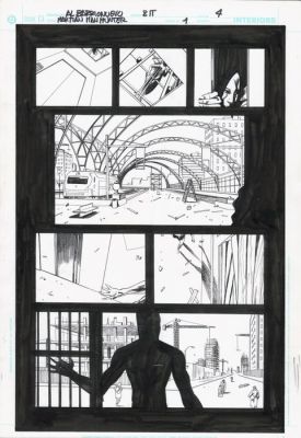 Al Barrionuevo & Bit - 1 Original page - Martian Manhunter | Catawiki