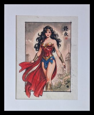 Emma Wildfang - 1 Wonder Woman - Street Legends – Urban Sumi Edition | Catawiki
