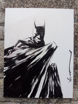 Dustin Nguyen - 1 Original drawing - Batman