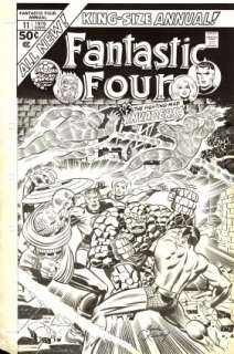 Kirby, Jack - FANTASTIC FOUR ANNUAL (1963-94) #11 Cover