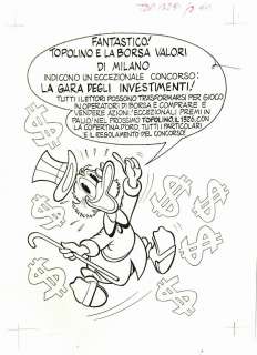 G. GATTI - Topolino e la Borsa Valori | Little Nemo