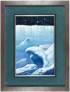 KELLY FREAS "THE LEFT HAND OF DARKNESS" BOOK FRONTISPIECE ORIGINAL ART. | Hake’s