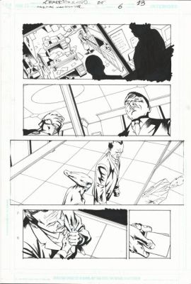 Al Barrionuevo & Bit - 1 Original page - Martian Manhunter | Catawiki