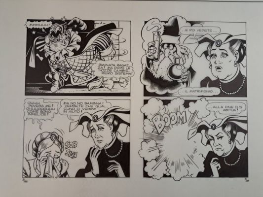 Magnus & Romanini - 2 Original page - La Compagnia della Forca: Il rapimento di Annalisa | Catawiki