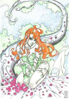 POISON IVY SEXY – Original Art | Avalon Comic Art
