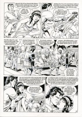 Mitton, Jean-Yves - 1 Original page - Messalina - Le sexe et le Glaive - 2012 | Catawiki