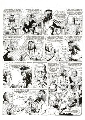 Mitton, Jean-Yves - 1 Original page - Ben Hur T2 - Quintus Arrius - 2009 | Catawiki