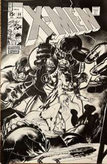 Stuart Sayger - X-Men 59 Cover - One Minute Later