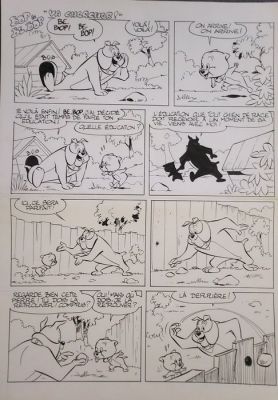 Gen Clo - 1 Original page - Spike and Tyke | Catawiki