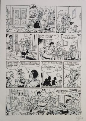 Stedo (Dauvin, Stéphane) - 1 Original page - Les Pompiers T15 | Catawiki