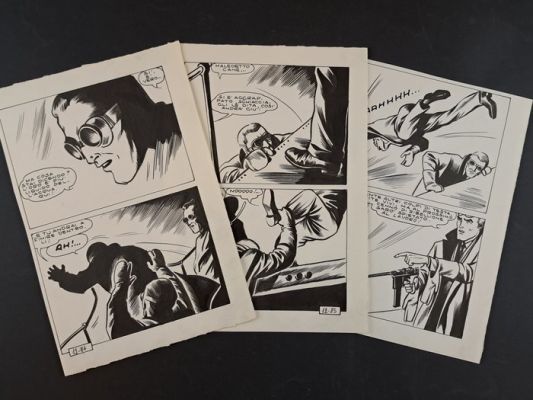 Magnus & Bunker - 3 Original page - Kriminal: Un Crimine Impossibile - 1965 | Catawiki