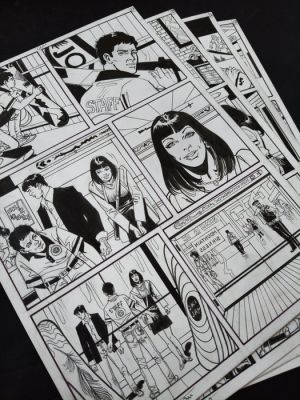 Montanari, Giuseppe - 4 Original page - Dylan Dog - GDO | Catawiki