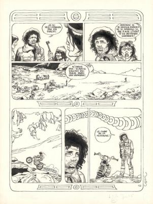 Cosey | Planche originale n°45 - Et la Montagne chantera pour toi - Jonathan | Daniel Maghen