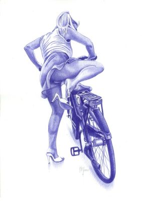 Miguel Ángel Alfaro Rey - Paseo en bicicleta | Catawiki