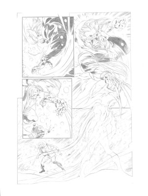 Claudio Castellini – Tavola Originale "Wolverine: The End #2" – Tavola 18 (2004) | Love Original Art